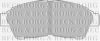 BORG & BECK BBP1683 Brake Pad Set, disc brake